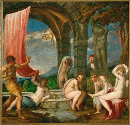 Diana y Actaion, después de 1559 (pintura sobre lienzo)