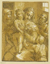 María con el niño Cristo