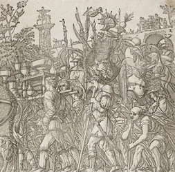 Triunfo de César, 1599
