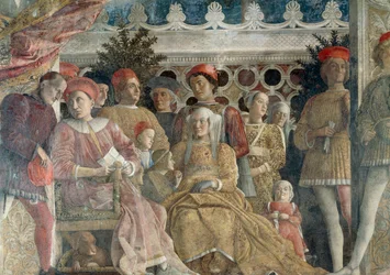 Muro de la Corte, la escena central