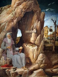 San Jerónimo Penitente en el desierto