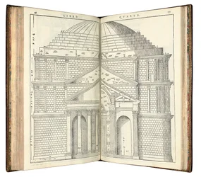 Dos vistas del Panteón, 1570