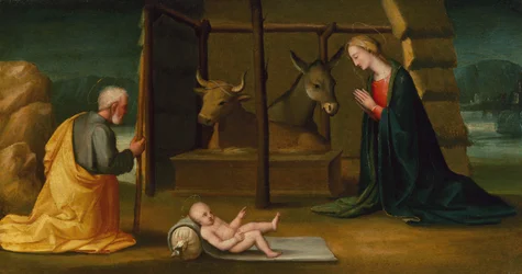 La Natividad, c.1500 (óleo sobre tabla)