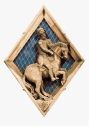 Marte, escultura en bajo relieve por Andrea Pisano