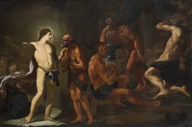 Apolo en la fragua de Vulcano