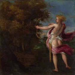 Arcas cazando, c. 1550