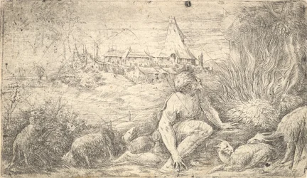 Moisés y la zarza ardiente, ca. 1544-47