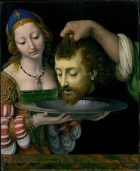 Salomé con la cabeza de San Juan Bautista