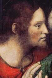 Abadía (Abadía de Tongerlo). Pintura. La Última Cena. 1506-1507. Detalle (pintura)