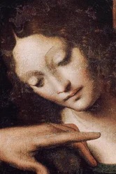Abadía (Abadía de Tongerlo). Pintura. La Última Cena. 1506-1507. Detalle (pintura)