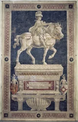 Monumento ecuestre de Niccolo Marucci da Tolentino, 1456