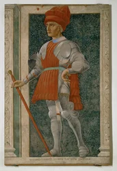 Farinata degli Uberti, principios del siglo XIII, jefe del partido gibelino en Florencia