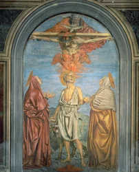 Santísima Trinidad con San Jerónimo