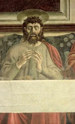 La Última Cena, (detalle) de Santiago el Mayor, 1447