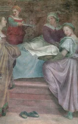 Damas de compañía, (detalle)