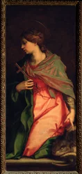 Santa Margarita de Antioquía, Retablo de Santa Inés