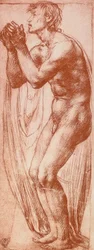 Estudio de una figura masculina