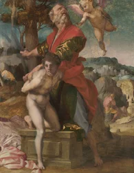 El Sacrificio de Isaac, c.1527