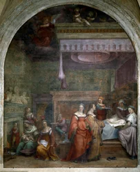 La Natividad de María (fresco)