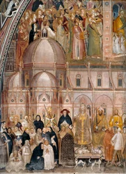 Triunfo de la Iglesia, Iglesia militante y triunfante Título(s) alternativo(s):  Alegoría de la Iglesia activa y triunfante y de la orden dominica.
