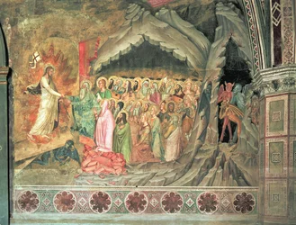 El Descenso al Limbo, de la Capilla Española, 1366-88