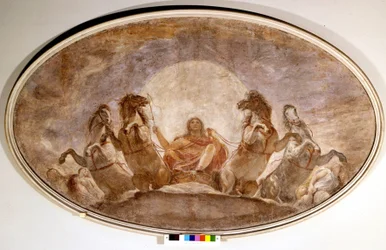 El carro de Apolo. Pinacoteca de Brera. Milán