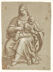 María con el niño