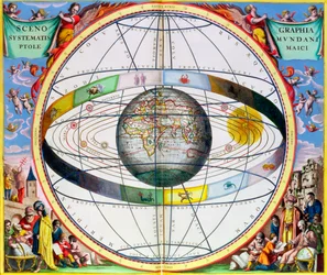 Mapa de constelaciones cristianas, 1660-1661