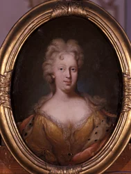 Retrato de Friederike Elisabeth von Sachsen-Marksuhl