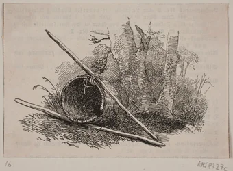 La colmena volcada