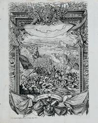 La victoria del príncipe Eugenio de Saboya en Hungría