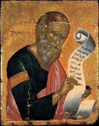 San Juan Evangelista escribiendo sus Revelaciones