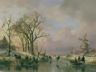 Patinaje en Holanda