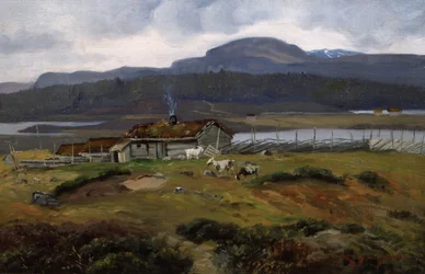 Pasto con cabras