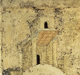 (detalle) de La Santísima Trinidad, 1420s