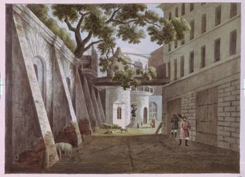 El Patio de la Casa de Pavel Gagarin