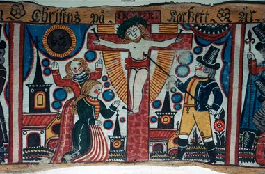 Representación de la crucifixión de Suecia