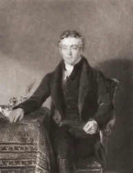 Thomas Chalmers. Retrato. (impresión)