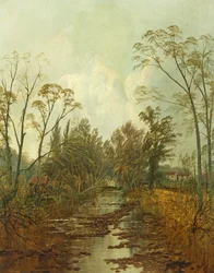 El viejo puente de Ebbw, Newport