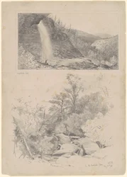 Cascada de Kaatskill; y En el desfiladero de Kaatskill