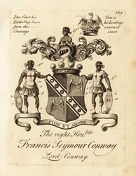 Escudo de armas del Muy Honorable Francis Seymour Conway, Lord Conway