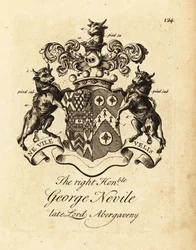 Escudo de armas del Muy Honorable George Nevile