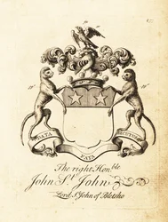 Escudo de armas del Muy Honorable John St