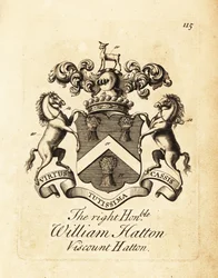 Escudo de armas del Muy Honorable William Hatton