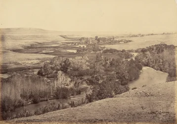 Lámina 18. Valle del río Little Laramie,1869 (foto)