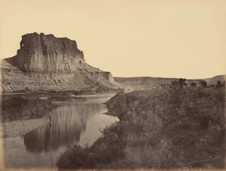 Lámina 24. Castle Rock, Green River Valley,1869 (foto)