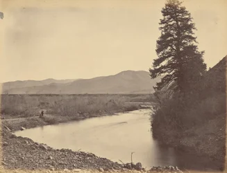 Lámina 43. Weber Valley, desde Willhelmina Pass,1869 (foto)