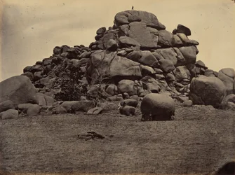 Lámina 6. Skull Rock,1869 (foto)