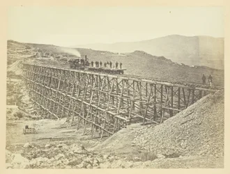 Obra del caballete, Promontroy Point, Valle del Lago Salado