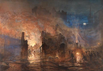 El incendio en Clerkenwell, 28 de julio de 1876